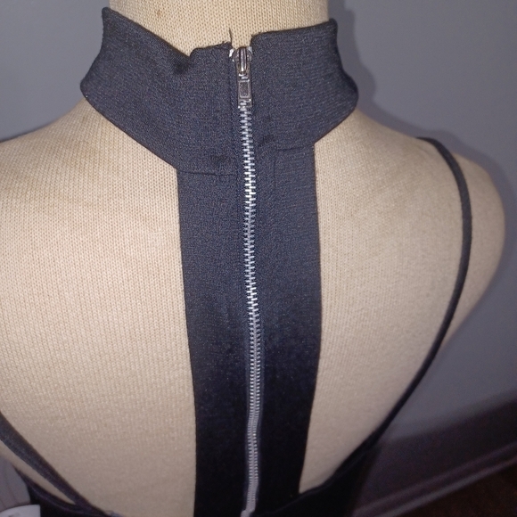 Black Super Sexy - Spaghetti Strap- Bodysuit- W Sz Medium - Picture 8 of 9